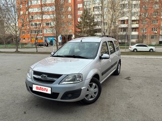 2014 Lada (ВАЗ) Largus I, серебристый, 750000 рублей, вид 1