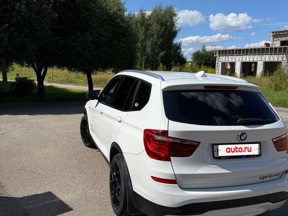 2014 BMW X3 28i xDrive II (F25) Рестайлинг, белый, 1900000 рублей - вид 6