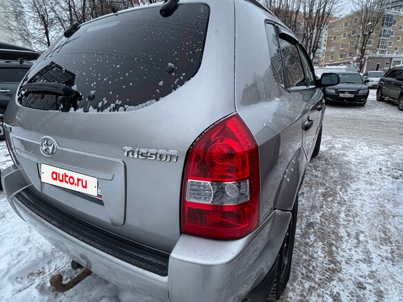 2008 Hyundai Tucson I, серебристый - вид 7