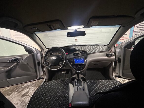 2002 Ford Focus I (North America), серебристый, 175000 рублей - вид 14