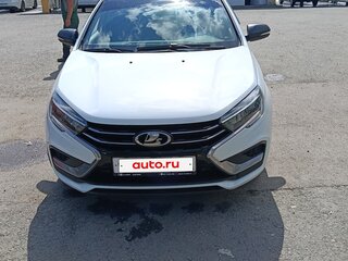 2023 Lada (ВАЗ) Vesta I Рестайлинг (NG), белый, 900000 рублей, вид 2
