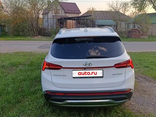 2021 Hyundai Santa Fe IV Рестайлинг, белый, 3410000 рублей, вид 3