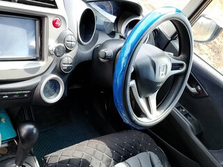 2009 Honda Fit II, синий, 460000 рублей, вид 4