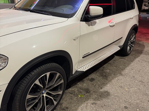 2012 BMW X5 35i II (E70) Рестайлинг, белый, 2500000 рублей - вид 6