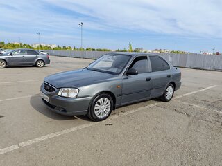 2005 Hyundai Accent ТагАЗ II, серый, 350000 рублей, вид 2