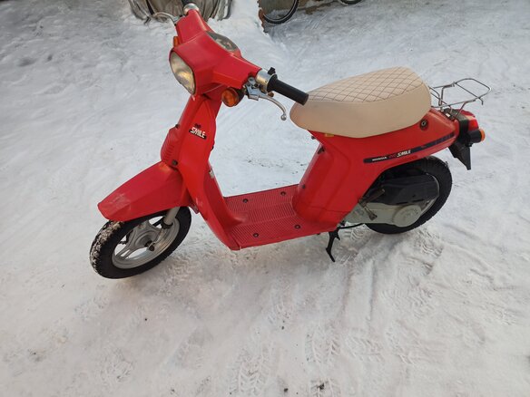 1986 Honda Eve Smile, красный, 65000 рублей - вид 13