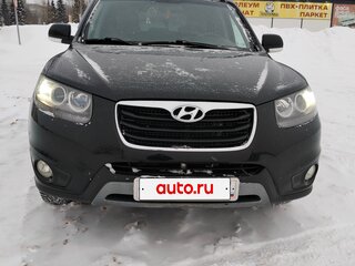 2012 Hyundai Santa Fe II Рестайлинг, чёрный, 1300000 рублей, вид 1
