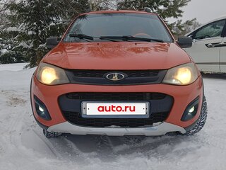 2016 Lada (ВАЗ) Kalina II, оранжевый, 480000 рублей, вид 3