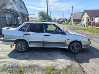 2002 Lada (ВАЗ) 2115, серебристый, 90000 рублей, вид 2