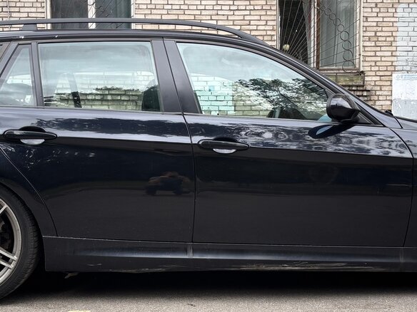 2006 BMW 3 серии 320d V (E90/E91/E92/E93), чёрный, 1200000 рублей - вид 5