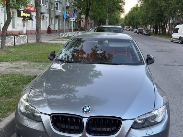 2007 BMW 3 серии 325i V (E90/E91/E92/E93), серый, 1090000 рублей