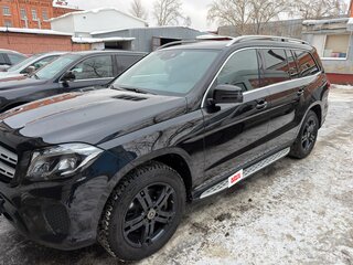 2018 Mercedes-Benz GLS 350 d I (X166), чёрный, 4250000 рублей, вид 4