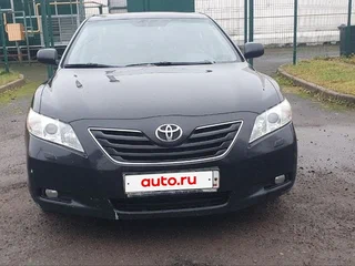 2007 Toyota Camry VI (XV40), чёрный, 1100000 рублей, вид 4