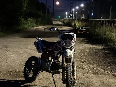 2024 Kayo Basic TT125EM, белый, 70000 рублей, вид 1