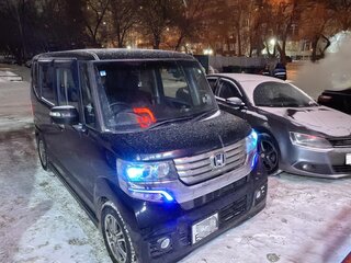 2013 Honda N-BOX I, чёрный, 650000 рублей, вид 2