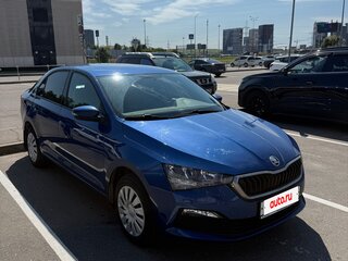 2020 Skoda Rapid II, синий, 1600000 рублей, вид 3