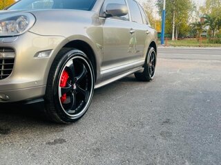 2008 Porsche Cayenne Turbo I Рестайлинг (957), бежевый, 1500000 рублей, вид 3