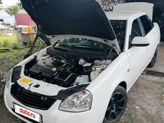 2014 Lada (ВАЗ) Priora I Рестайлинг, белый, 725000 рублей, вид 5