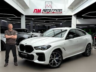 2021 BMW X6 30d III (G06), белый, 8750000 рублей, вид 1