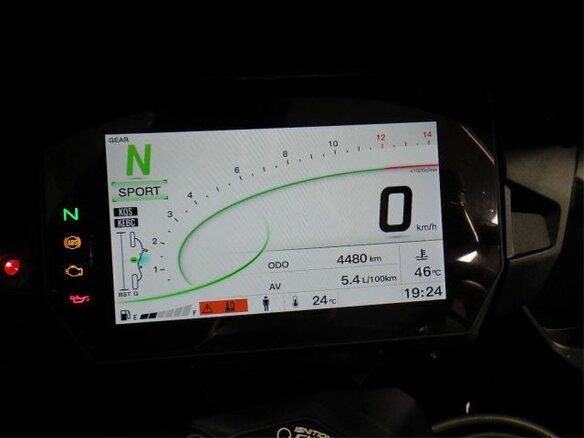 2025 Kawasaki Ninja H2 SX, зелёный - вид 6