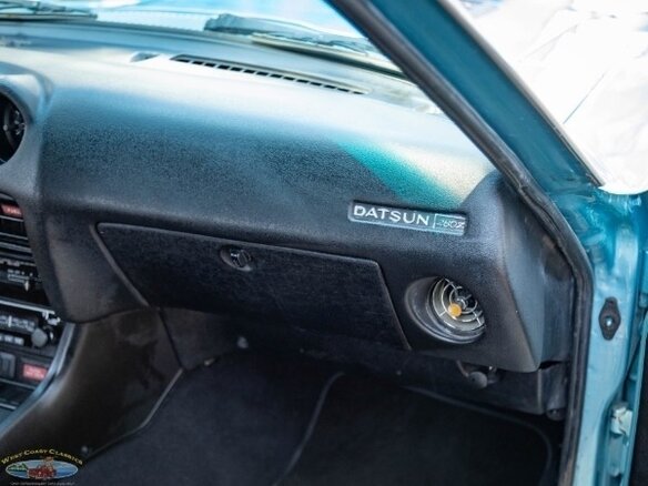 1977 Datsun 280Z 4-speed, голубой, 6300000 рублей - вид 38