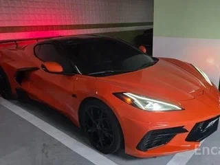 2021 Chevrolet Corvette Stingray C8, оранжевый, 14600000 рублей, вид 2
