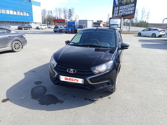 2023 Lada (ВАЗ) Granta Euro-2 I Рестайлинг, чёрный, 800000 рублей