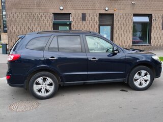 2012 Hyundai Santa Fe II Рестайлинг, синий, 1220000 рублей, вид 5