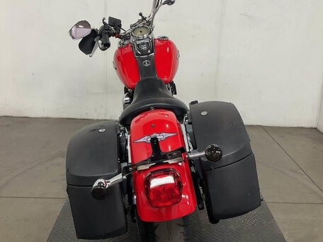 2011 Harley-Davidson Dyna Super Glide, красный, 590000 рублей, вид 4