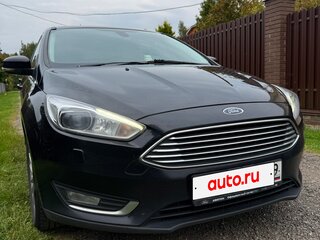 2017 Ford Focus III Рестайлинг, чёрный, 1050000 рублей, вид 2