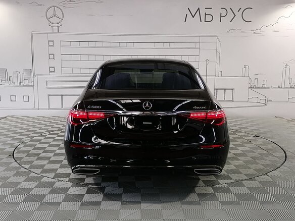 2024 Mercedes-Benz S-Класс 500 4MATIC VII (W223), чёрный - вид 7