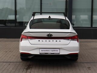 2021 Hyundai Elantra VII (CN7), белый, 1849000 рублей, вид 4