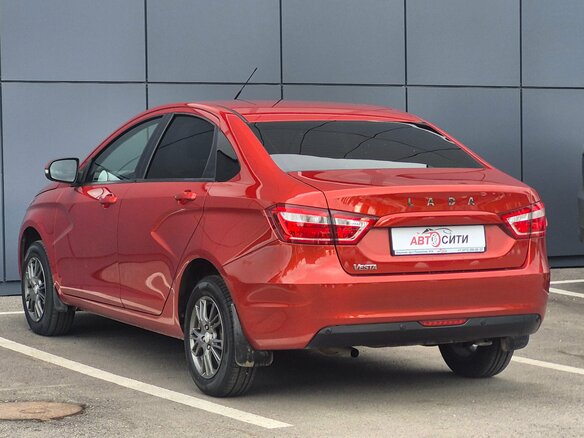 2019 Lada (ВАЗ) Vesta I, красный - вид 5