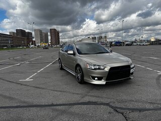 2008 Mitsubishi Lancer X, бежевый, 890000 рублей, вид 3