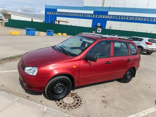 2010 Lada (ВАЗ) Kalina I, красный, 340000 рублей, вид 5