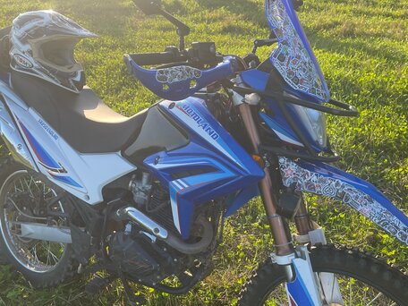 2022 Motoland XR250 Enduro, синий, 118000 рублей, вид 3