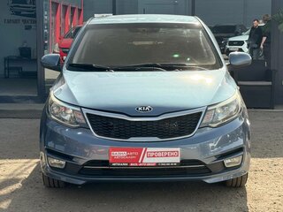 2015 Kia Rio III Рестайлинг, голубой, 780000 рублей, вид 3