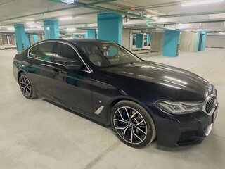 2021 BMW 5 серии 530i VII (G30/G31/G38) Рестайлинг, синий, 5500000 рублей, вид 2