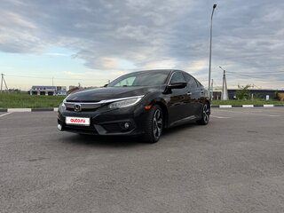 2017 Honda Civic X, чёрный, 1490000 рублей, вид 1