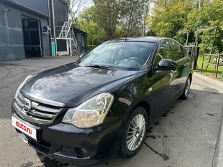 2014 Nissan Almera III (G15), чёрный, 780000 рублей, вид 1