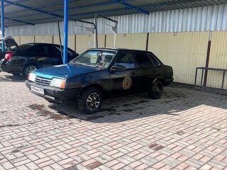 1996 Lada (ВАЗ) 21099, чёрный, 130000 рублей, вид 5