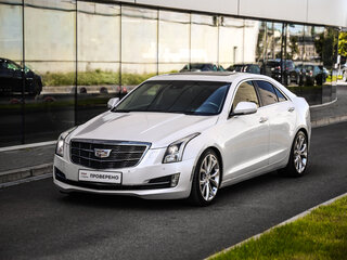 2018 Cadillac ATS I Рестайлинг, белый, 1919400 рублей, вид 3