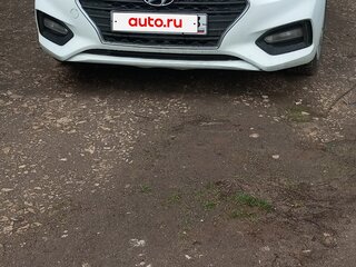 2017 Hyundai Solaris II, белый, 899000 рублей, вид 1