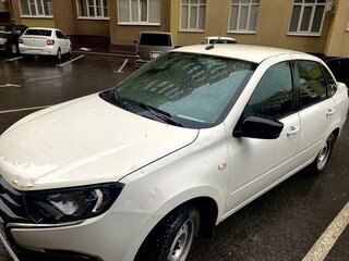 2020 Lada (ВАЗ) Granta I Рестайлинг, белый, 410000 рублей, вид 3