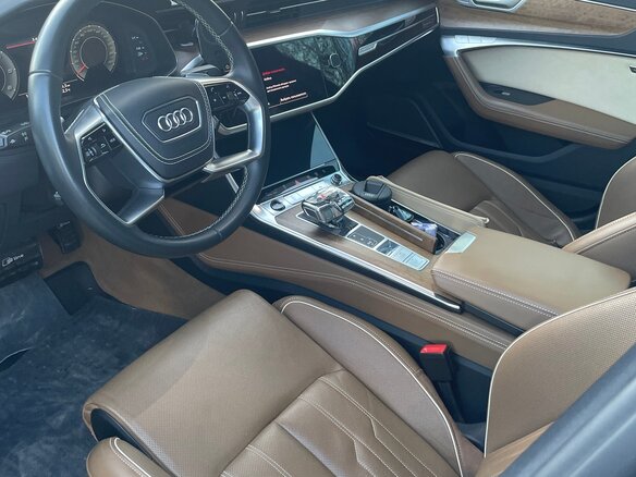 2020 Audi A6 50 TDI V (C8), чёрный, 6500000 рублей - вид 10