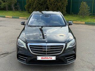 2019 Mercedes-Benz S-Класс 560 Long VI (W222, C217) Рестайлинг, чёрный, 6500000 рублей, вид 4
