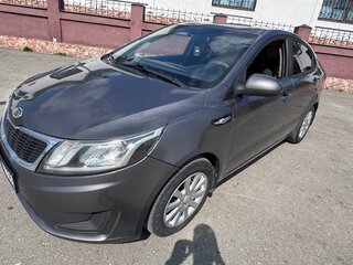 2012 Kia Rio III, серый, 530000 рублей, вид 4