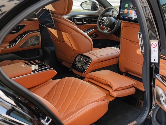 2026 Mercedes-Benz S-Класс 450 d Long 4MATIC VII (W223) Рестайлинг, чёрный - вид 32