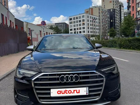2019 Audi A6 45 TDI V (C8), чёрный, 4250000 рублей, вид 1