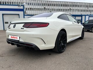 2019 Mercedes-Benz S-Класс AMG 63 AMG III (W222, C217) Рестайлинг, белый, 12200000 рублей, вид 3